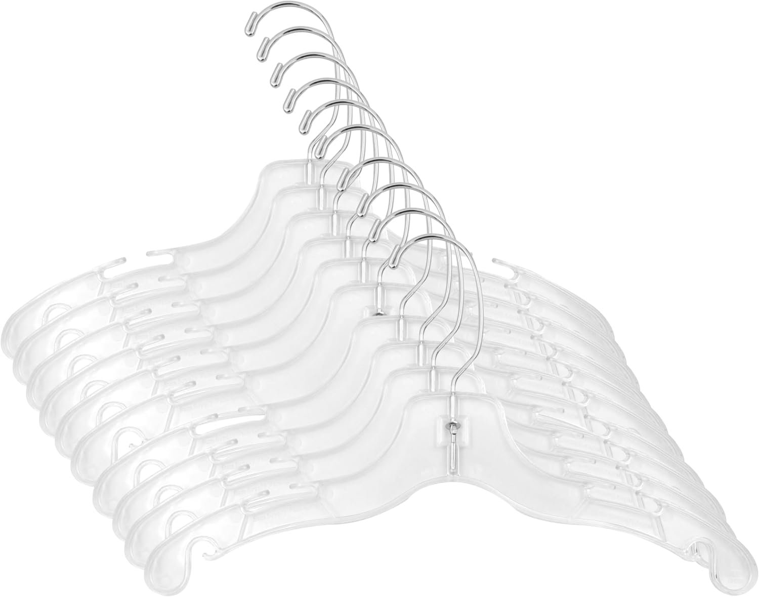 12-Pack Children's Plastic Hangers