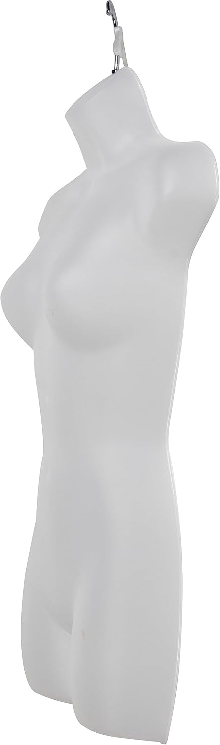 Female Molded Frosted Shapely Form