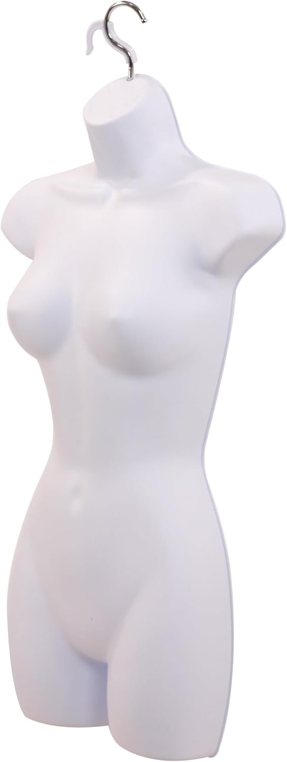 Female Molded White Shapely Form