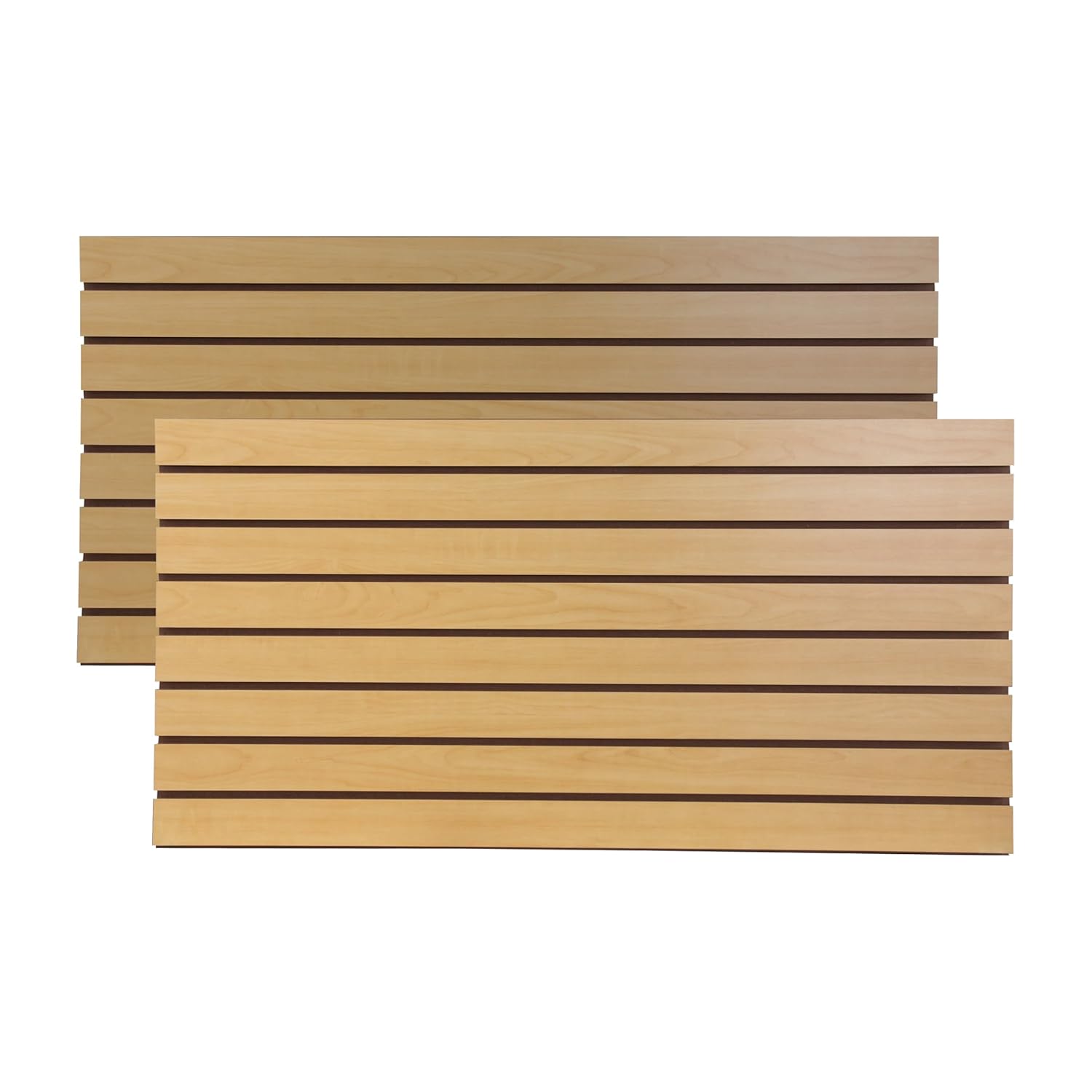 4-Foot Horizontal Maple Slatwall Panels