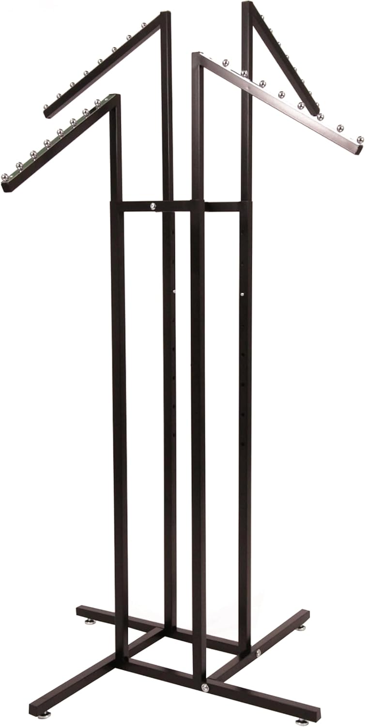 Clothing Rack with Slanted Arms